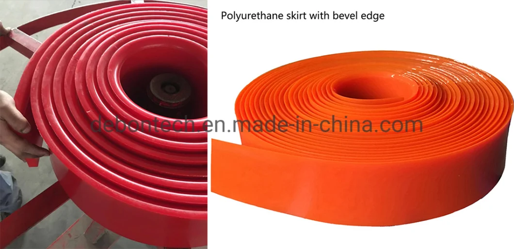 Mining Rubber Skirt Board Clamp Conveyor Polyurethane Skirting Rubber Board Manufacturer