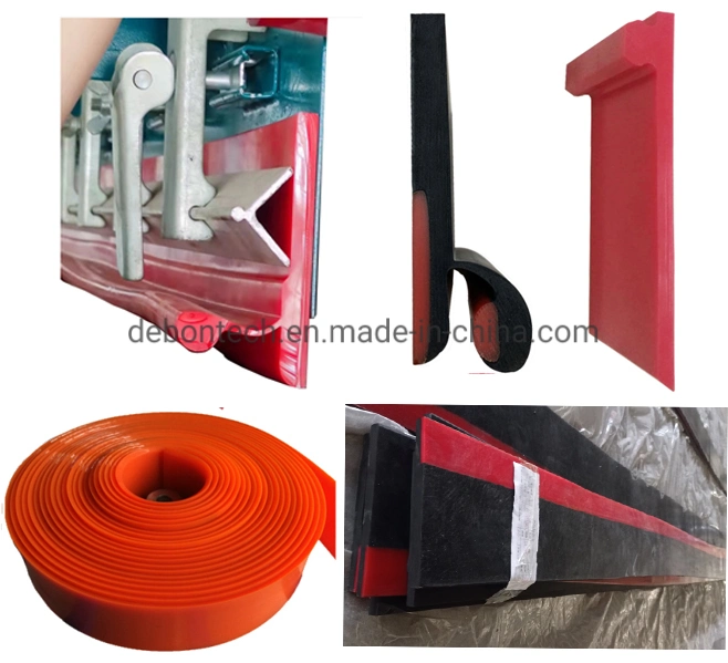 Mining Rubber Skirt Board Clamp Conveyor Polyurethane Skirting Rubber Board Manufacturer