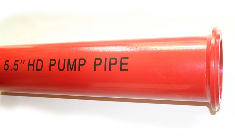 Hot Sales 5′′ Concrete Pump Parts Pipe with Zx Flange