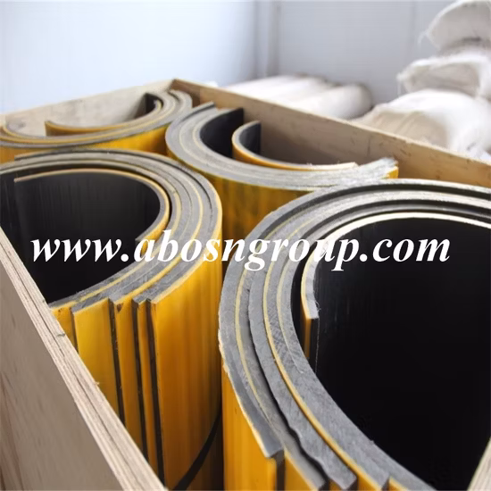 Placa de forro UHMWPE com dobra de cor dupla